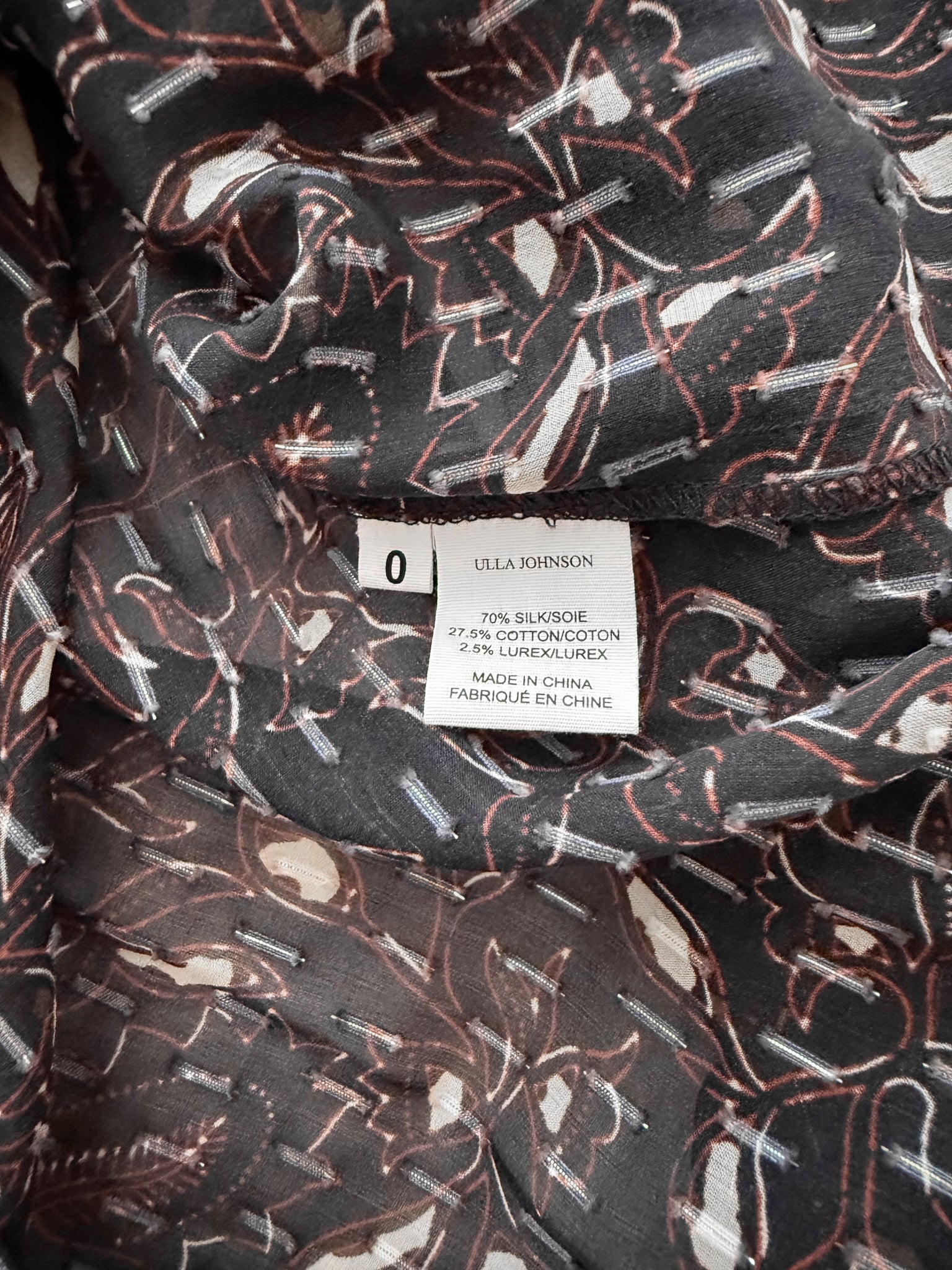ULLA JOHNSON - SIZE 0