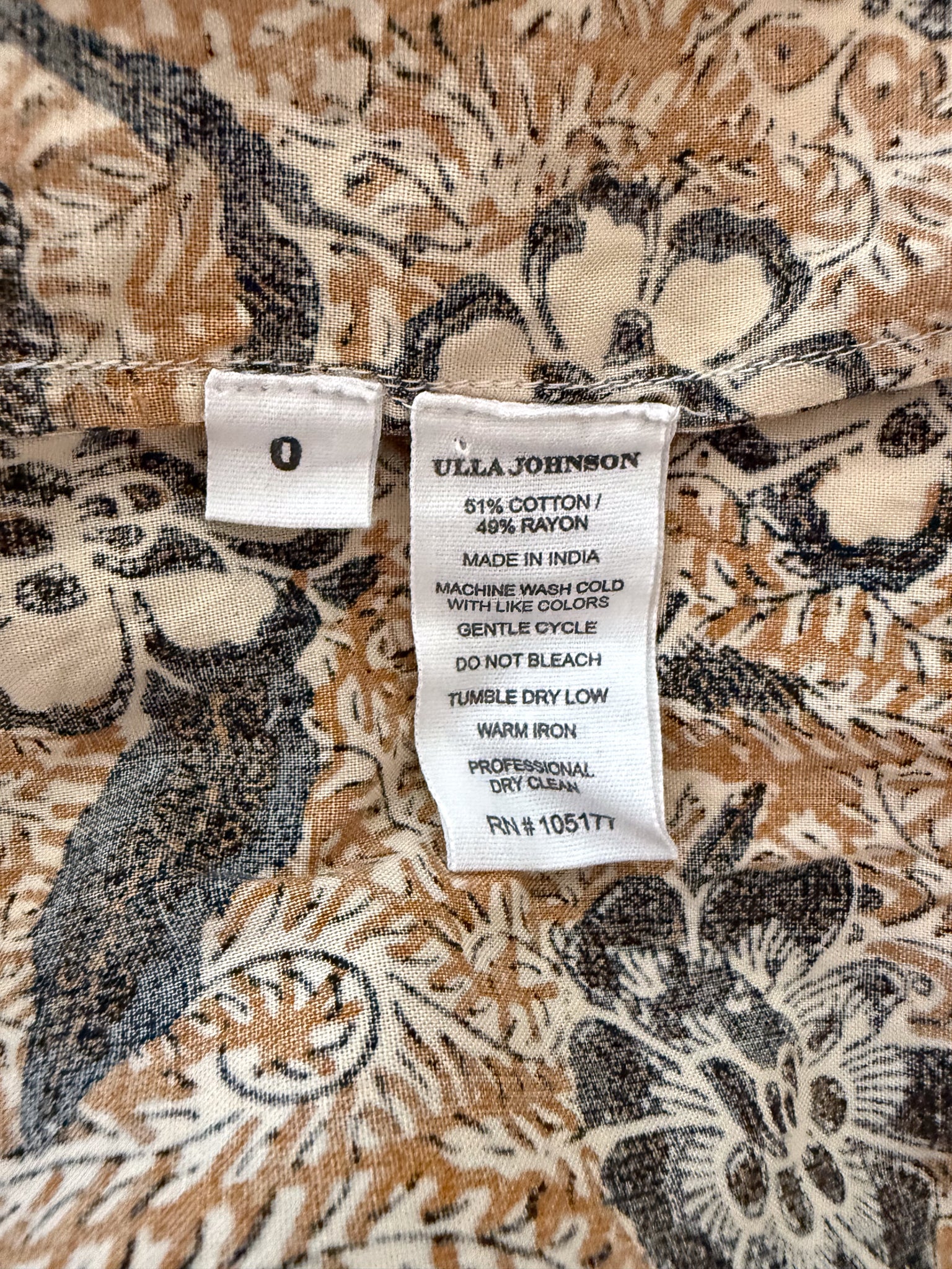 ULLA JOHNSON - SIZE 0