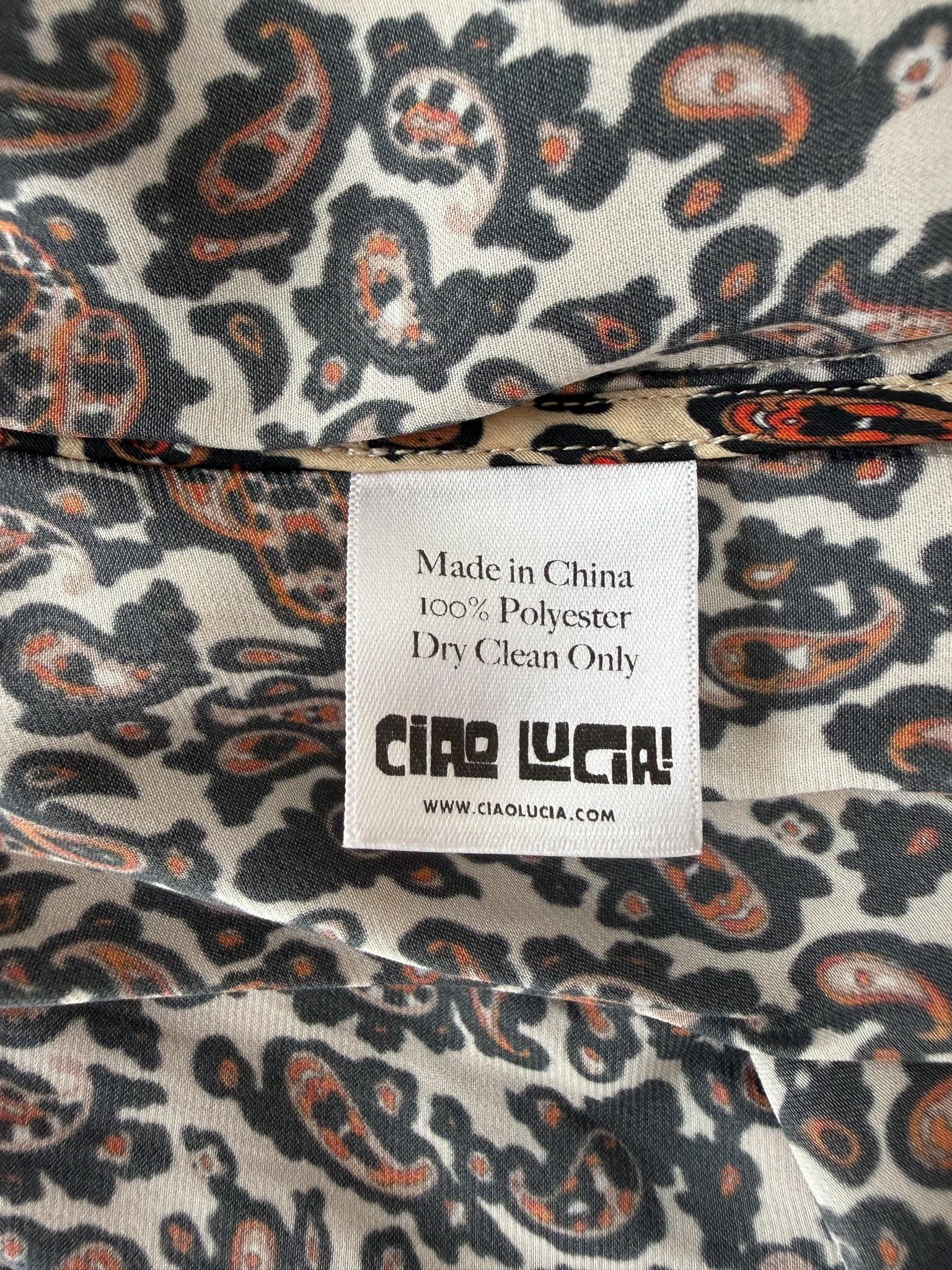 CIAO LUCIA - SIZE M