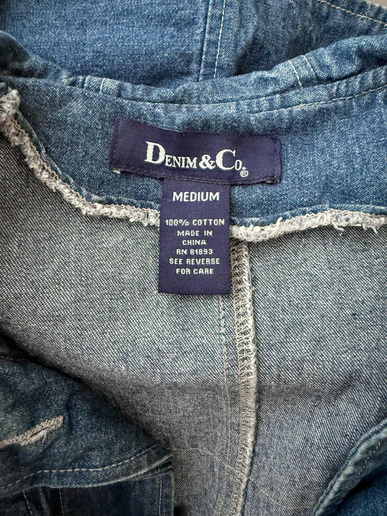 DENIM & CO - SIZE M