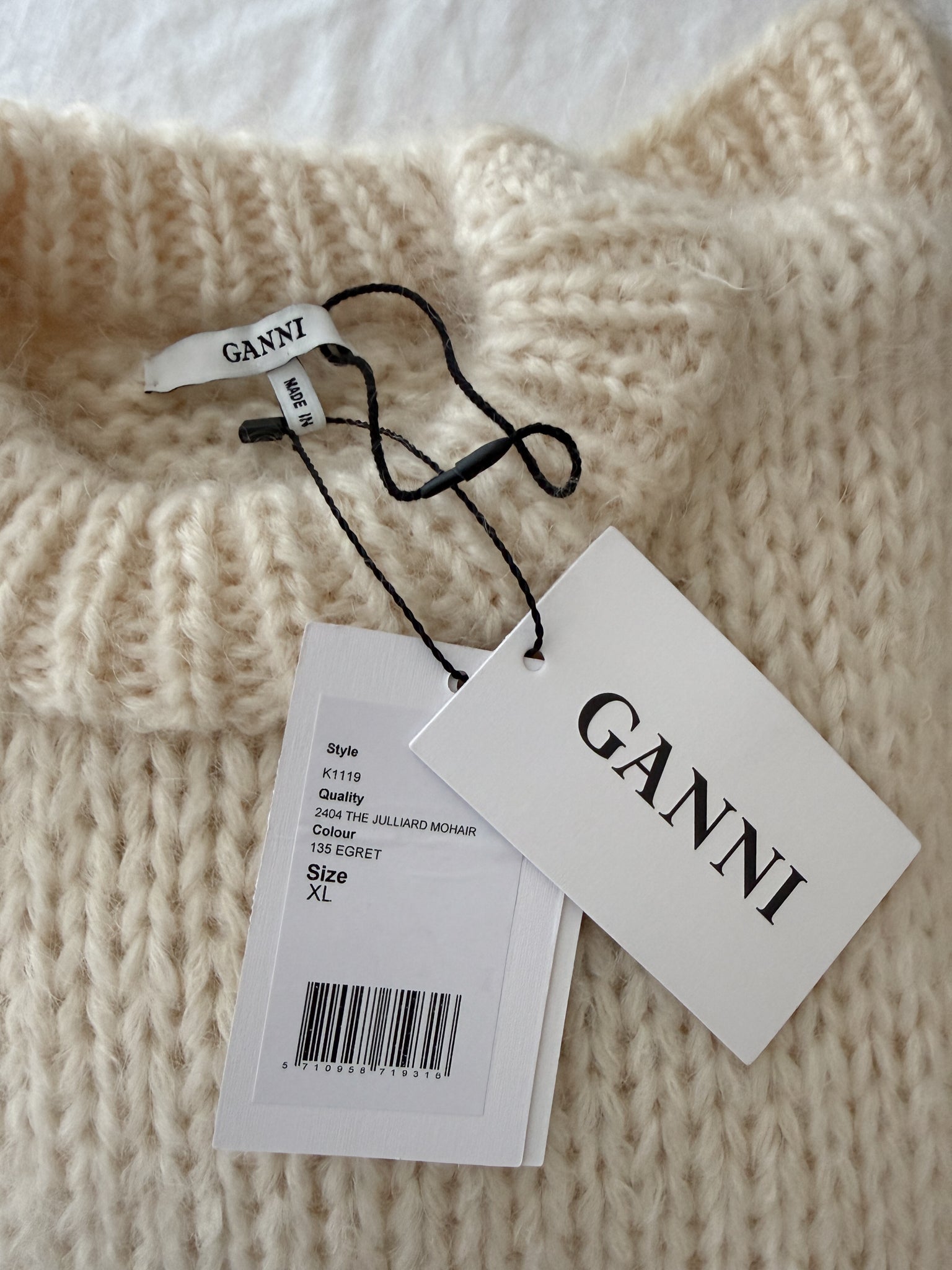 GANNI (NWT) - SIZE XL