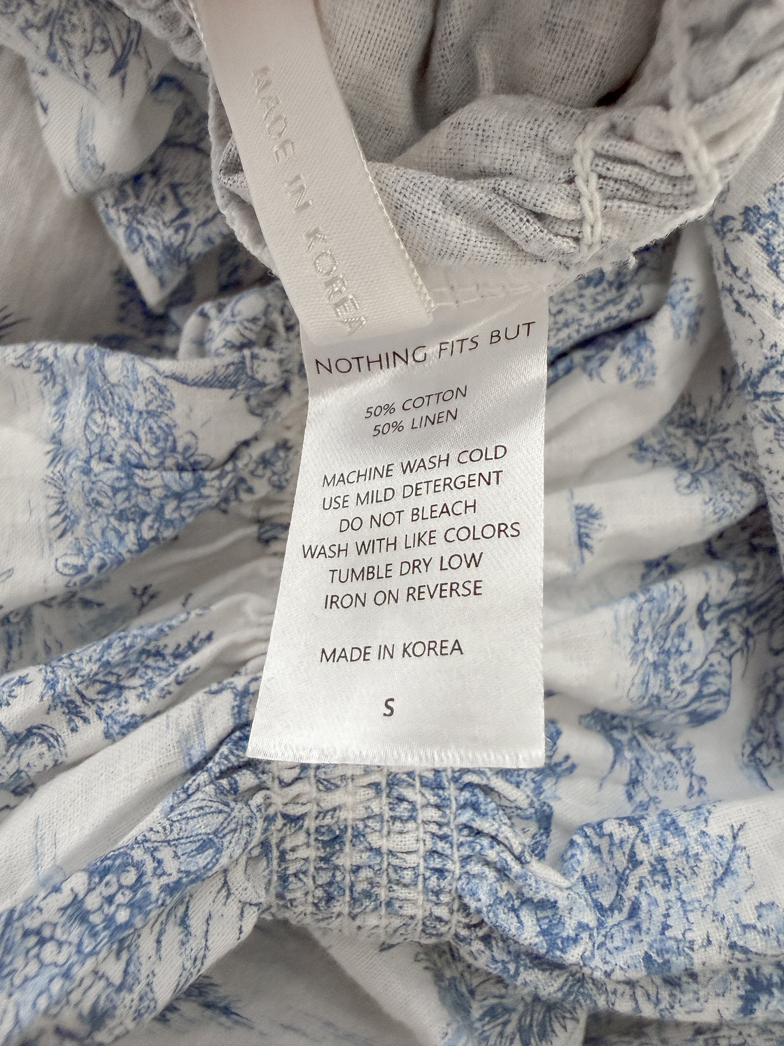 NOTHING FITS BUT - SIZE S