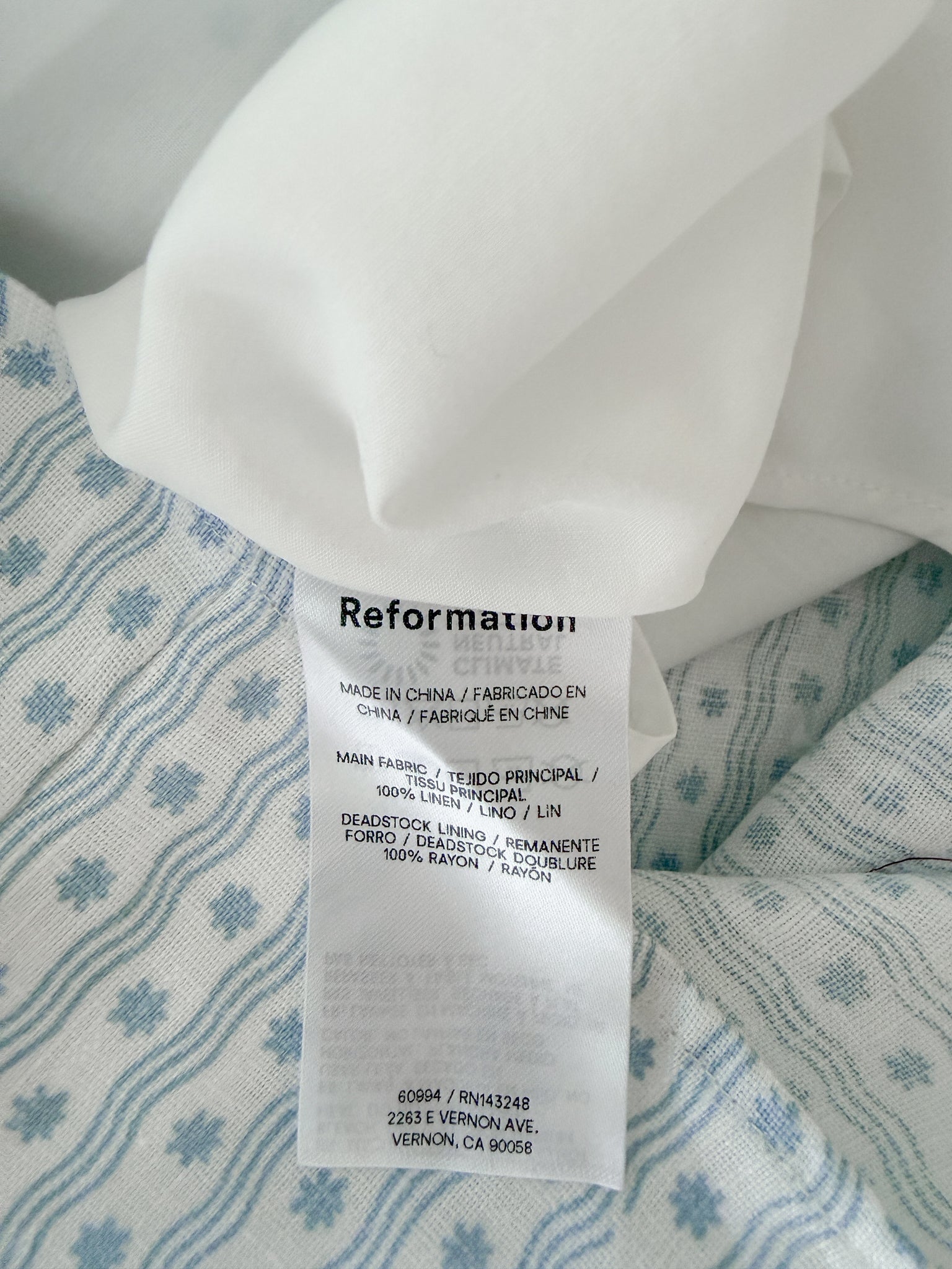 REFORMATION - SIZE 6